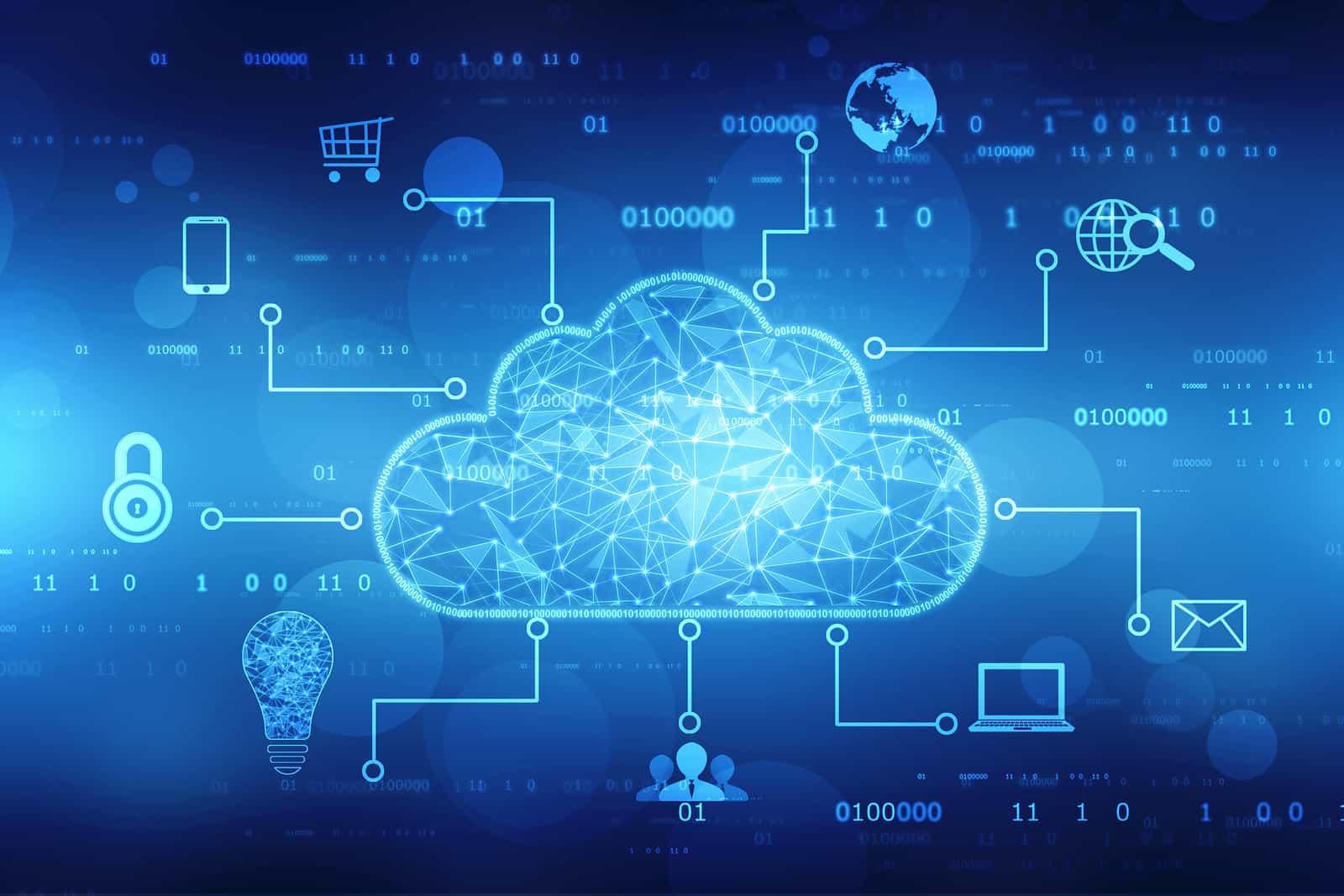 Cloud & Security Icon